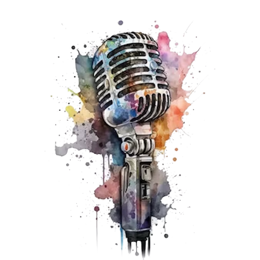 retro microphone